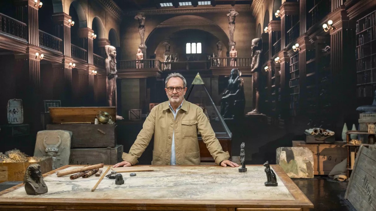 Bruno Solo sur les traces des premiers égyptologues